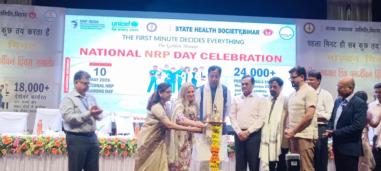 Bihar: Grand Event Marks NRP Day at AIIMS Patna; 18,000 Healthcare Workers Receive Newborn Care Training