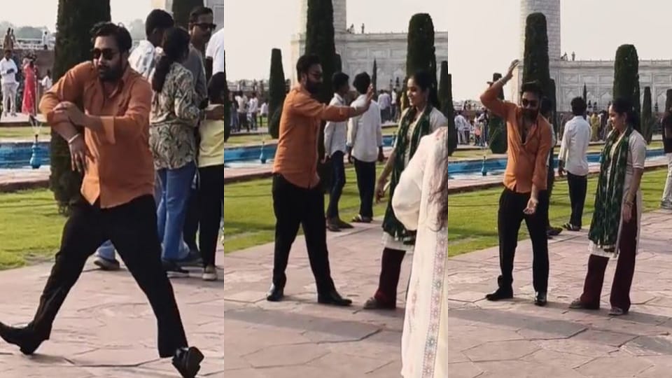 Reel of Tourists Dancing at Taj Mahal Goes Viral