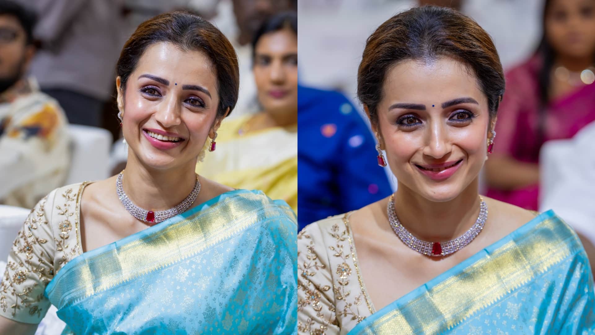 Trisha Krishnan shares photos with s Janki gives tribute to her by nice post