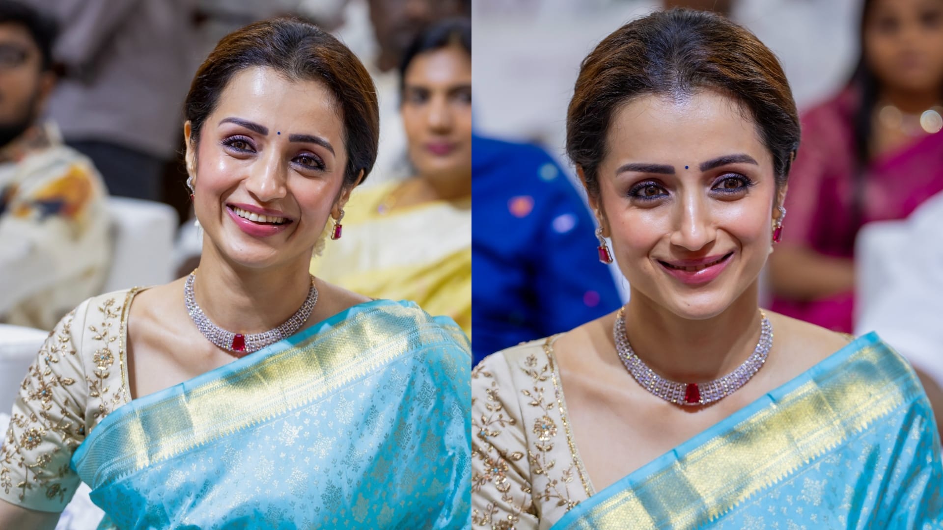 Trisha Krishnan shares photos with s Janki gives tribute to her by nice post