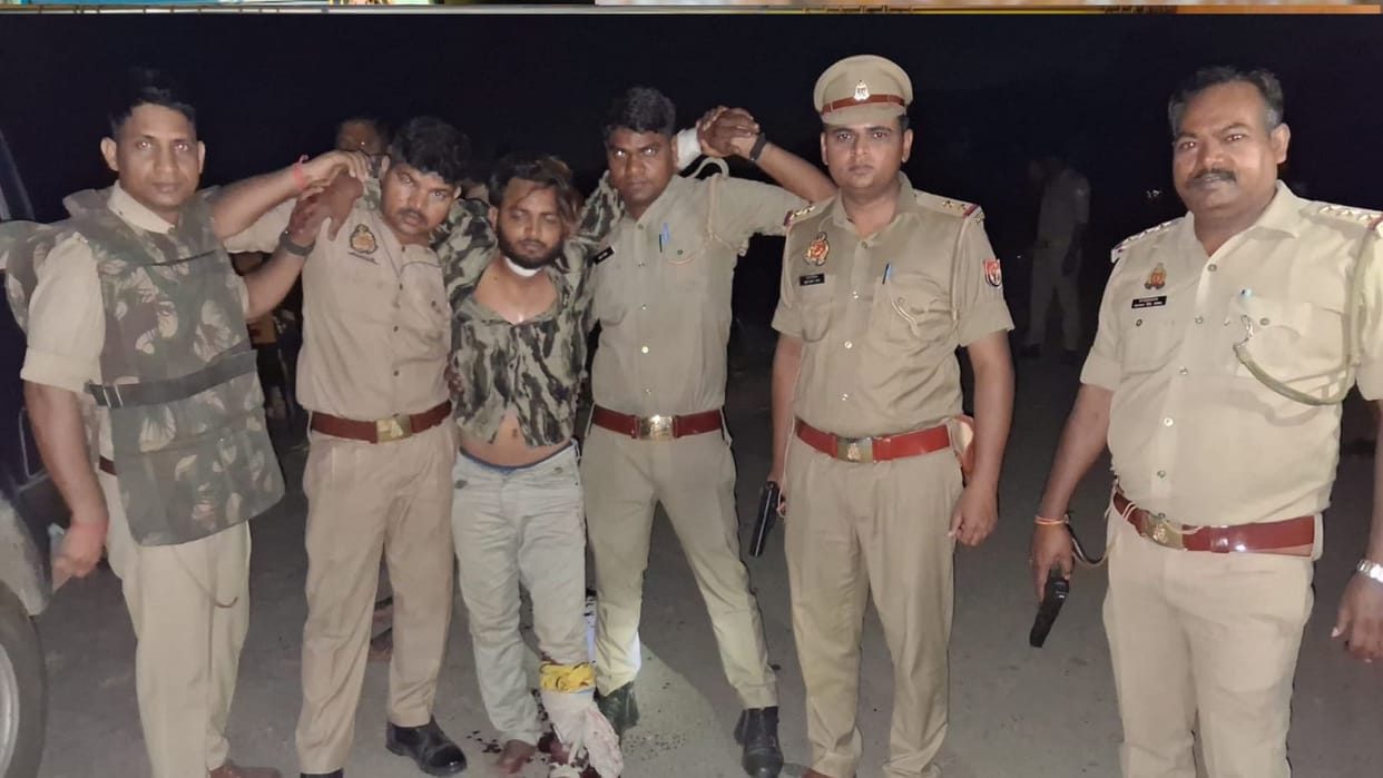 Deoria Police Encounter, Two Accused in Crimes Against Women Held, Including a Minor