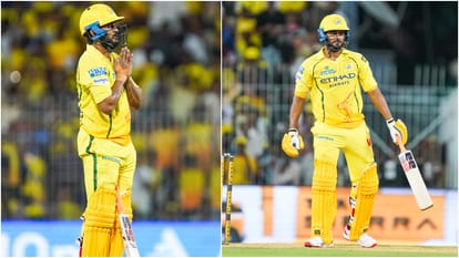 IPL 2026 CSK VS LSG: Who is Urvil Patel hits half century in 13 balls celebration video goes viral