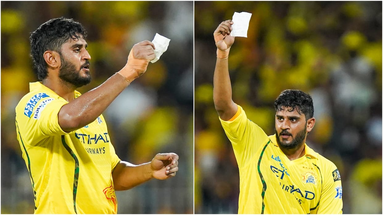 IPL 2026 CSK VS LSG: Who is Urvil Patel hits half century in 13 balls celebration video goes viral