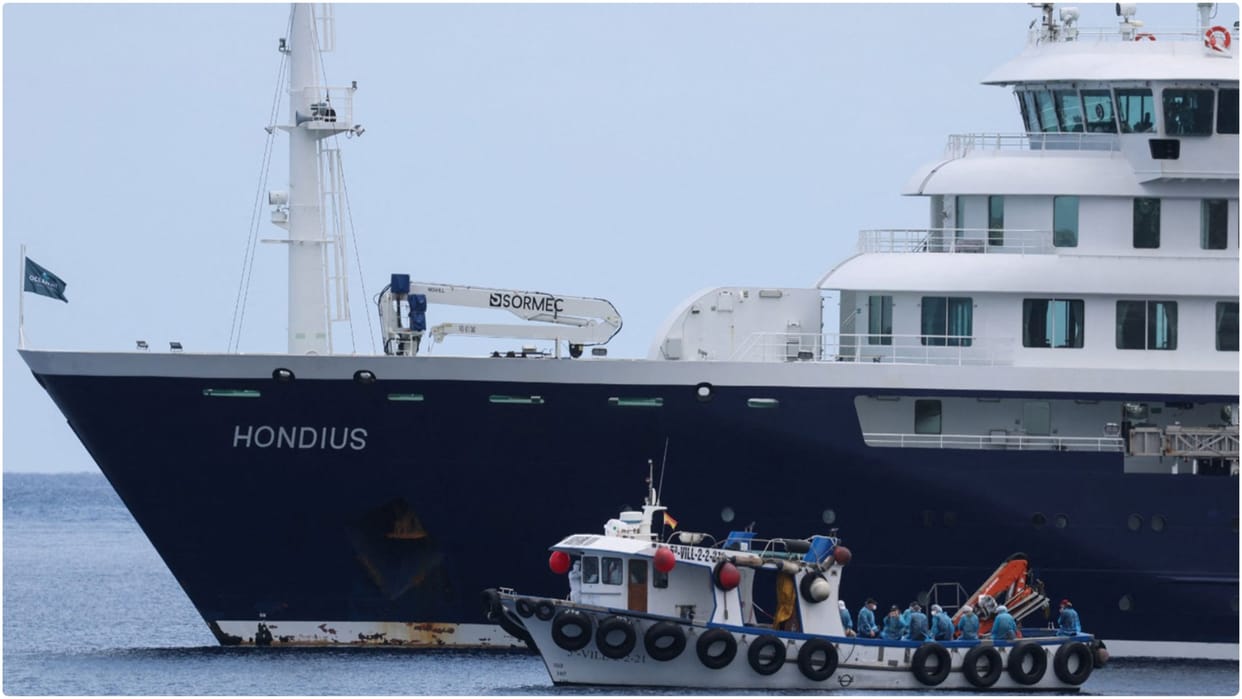 Two Indians aboard cruise ship with hantavirus cases evacuated to Netherlands