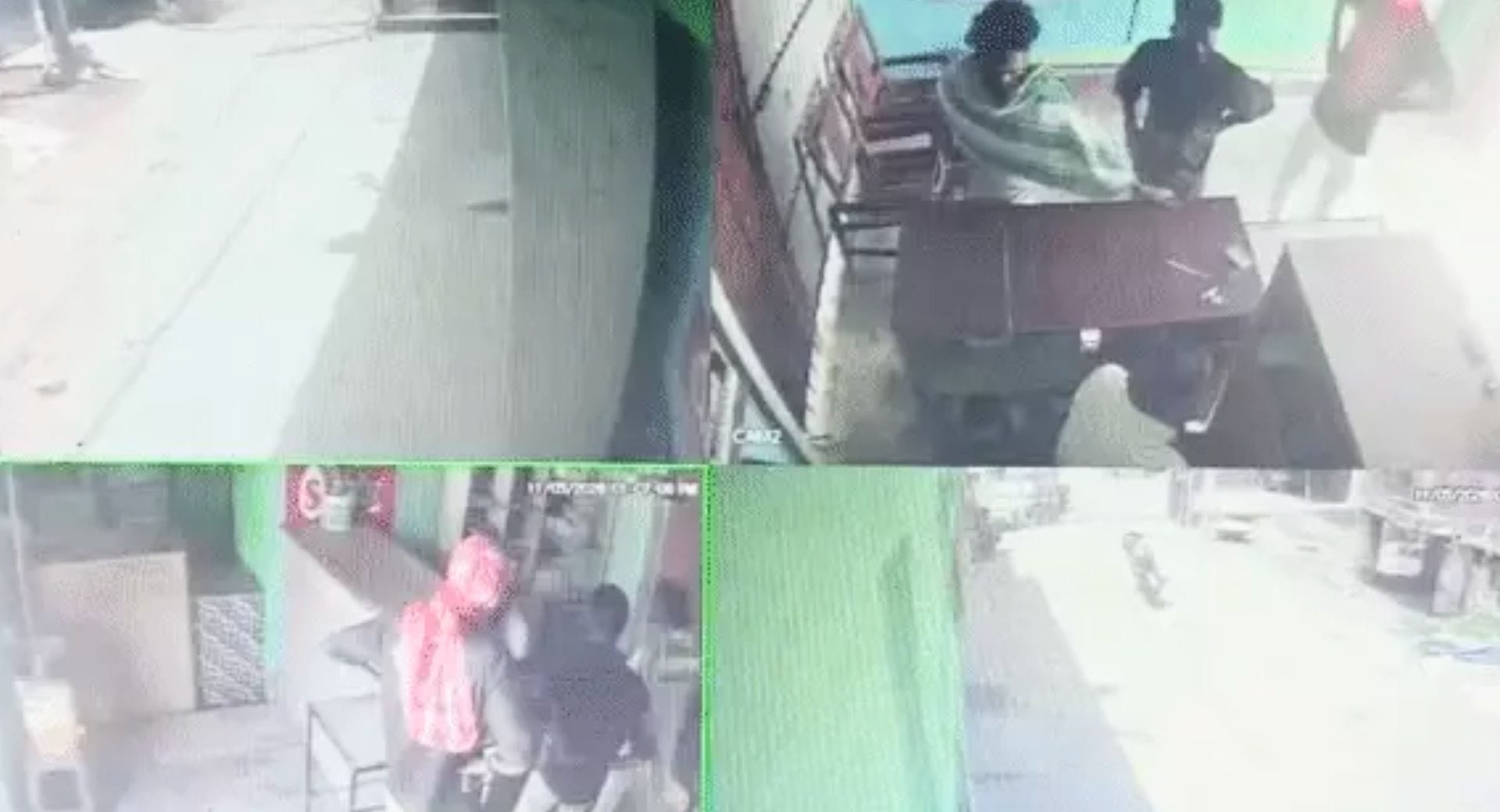 सीसीटीवी में कैद हुई घटना