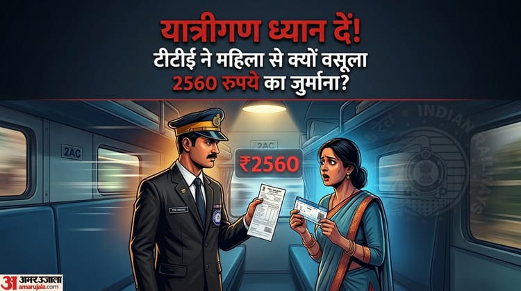 की ये गलती तो कंफर्म ट्रेन टिकट के बाद भी लग सकता है जुर्माना, महिला को भरने पड़े ₹2560; नियम जानें