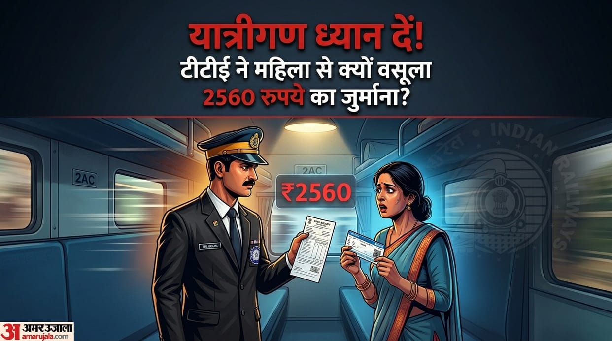 Indian Railways Rules: Woman fined Rs 2560 for having confirmed train ticket check railway rules