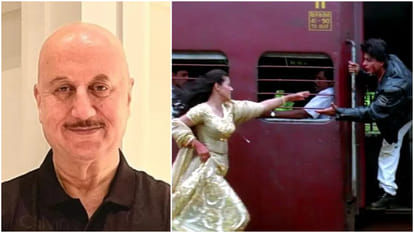 डीडीएलजे के वायरल सीन को अनुपम खेर ने किया याद