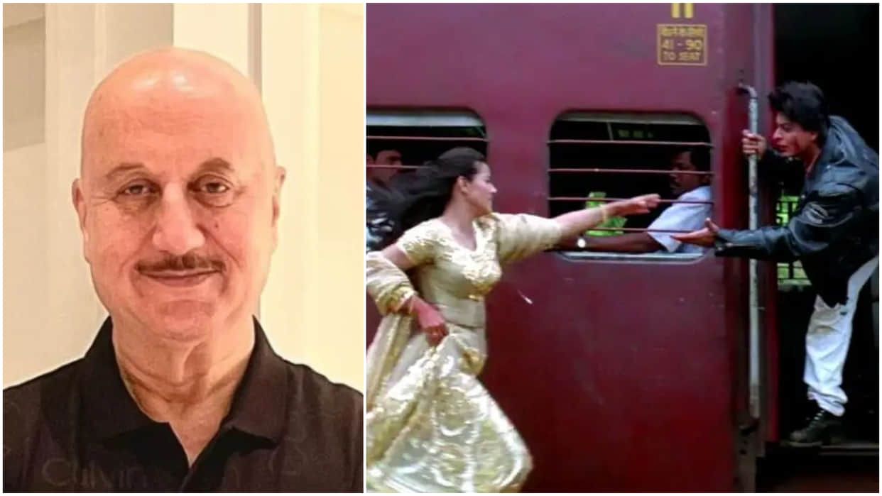 Anupam Kher Revisits Shah Rukh Khan Kajon Iconic DDLJ Railway Track Urges Govt To Turn It Into Tourist Spot