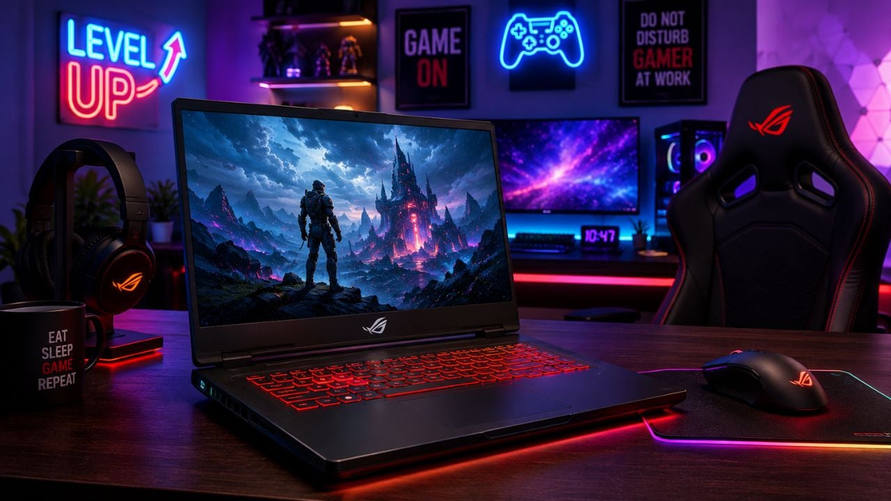 top 5 gaming laptops under 1 lakh smooth gameplay multitasking india