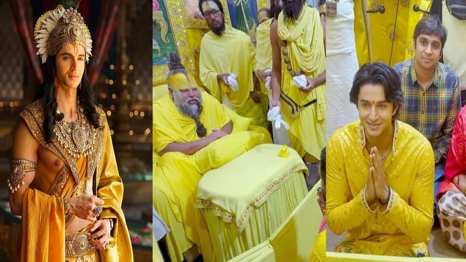 ‘कृष्णावतारम’ के बाद वृंदावन पहुंचे अभिनेता सिद्धार्थ गुप्ता