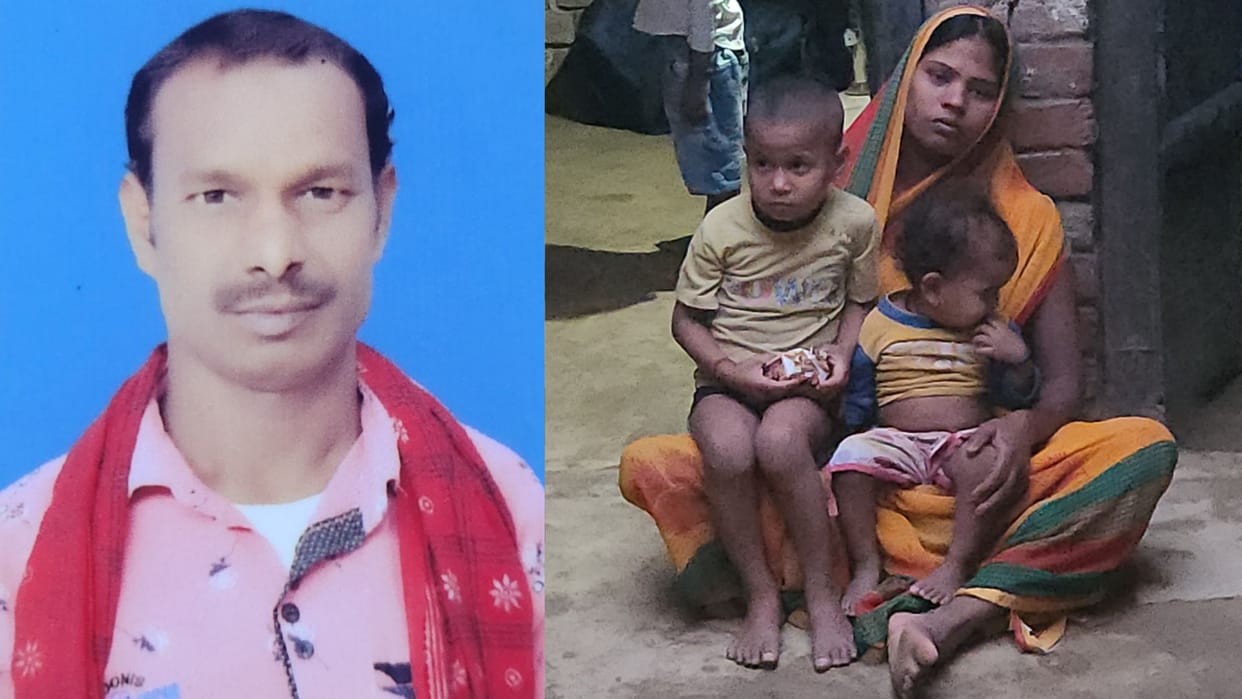 Young Man Murdered on Train Elderly Father Lights Funeral Pyre of Young Son in ghazipur