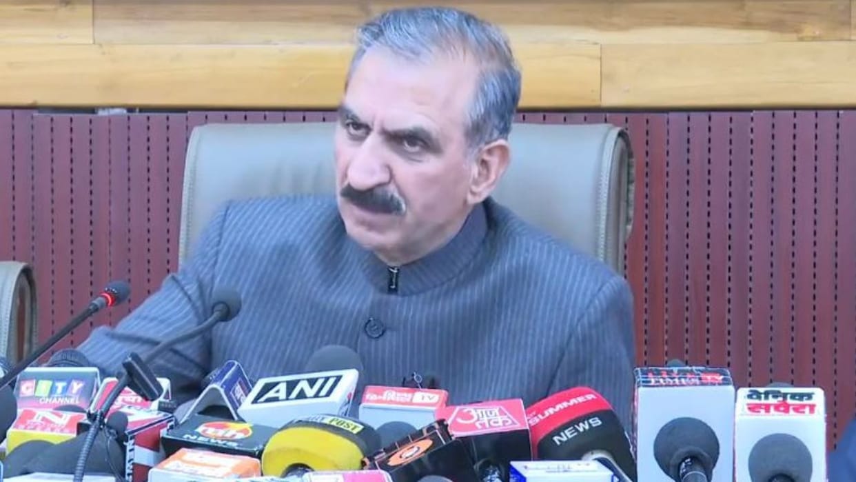 himachal government job chitta test mandatory ndps cm sukhu pc in shimla