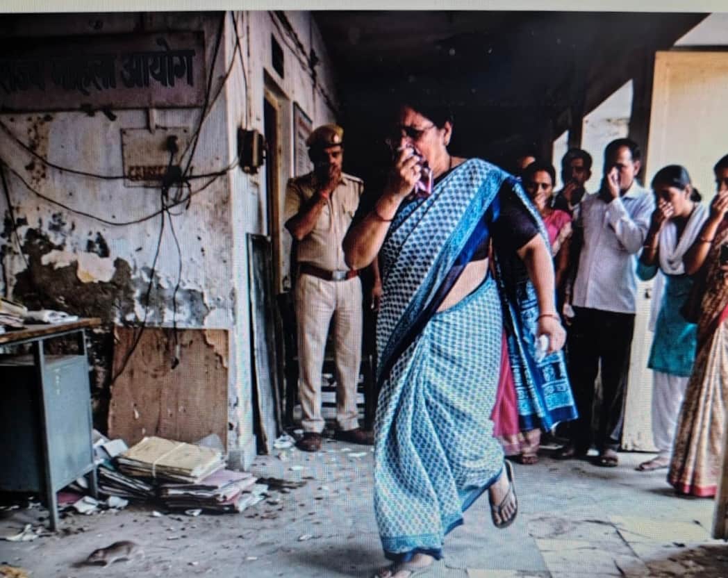 Womens Commission Member Troubled by Odor of Rats in Banda