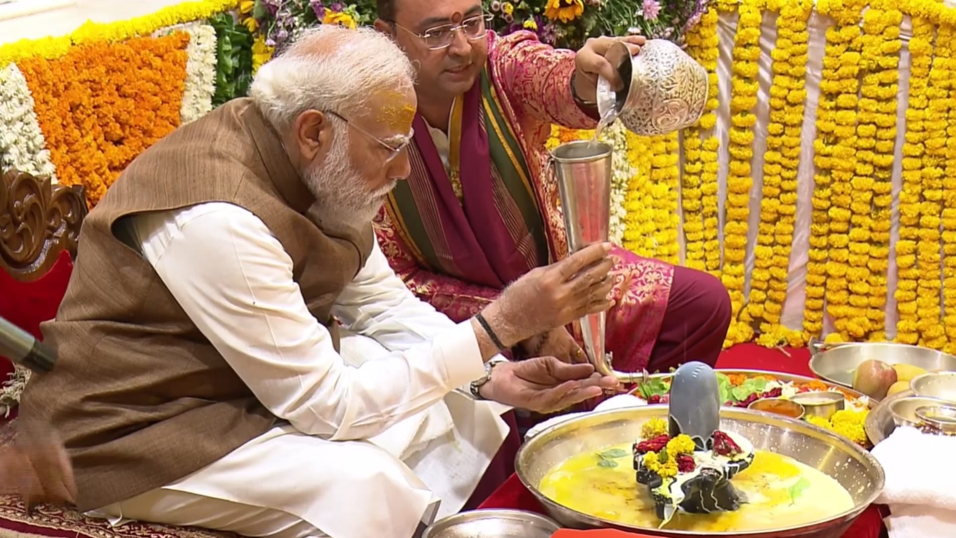 somnath amrit mahotsav 75 years of temple restoration grand event pm modi attends in pictures