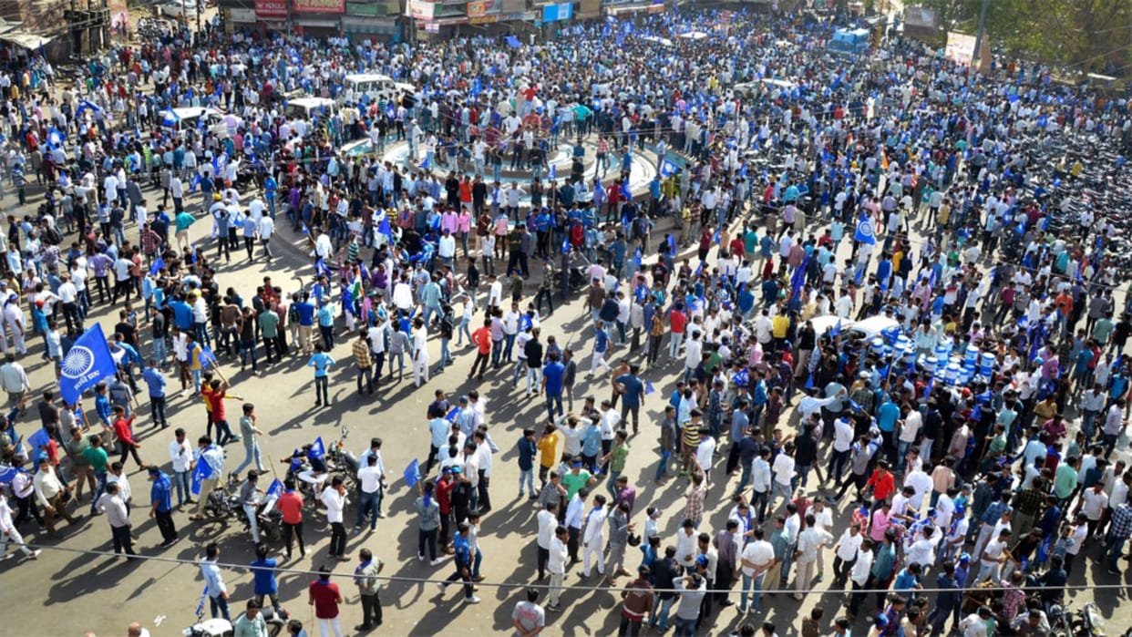 Protest organised in Beed district against proposed sub-classification move on Scheduled Caste reservation