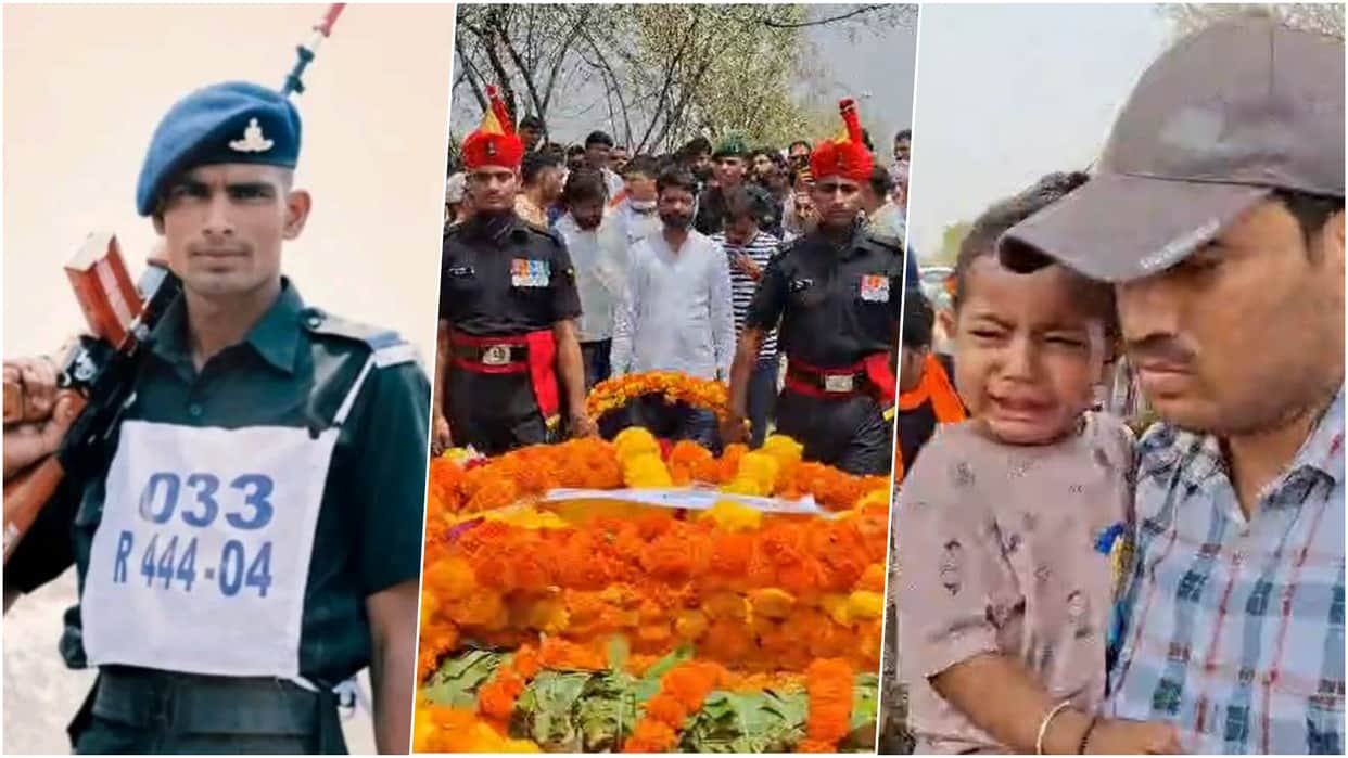 Sikar News: Army Jawan Dies During Swimming Practice, Cremated with Full Military Honours