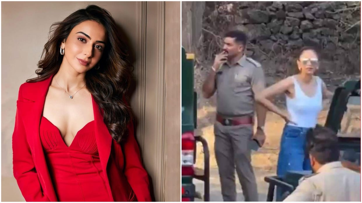 Rakul Preet Singh Steps Out Of Safari Vehicle In Gir National Park Viral Video Sparks Row Now Officials React