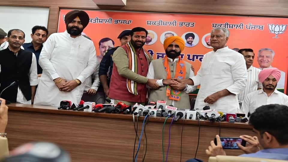 सीएम मान के भाई ने ज्वाइन की भाजपा