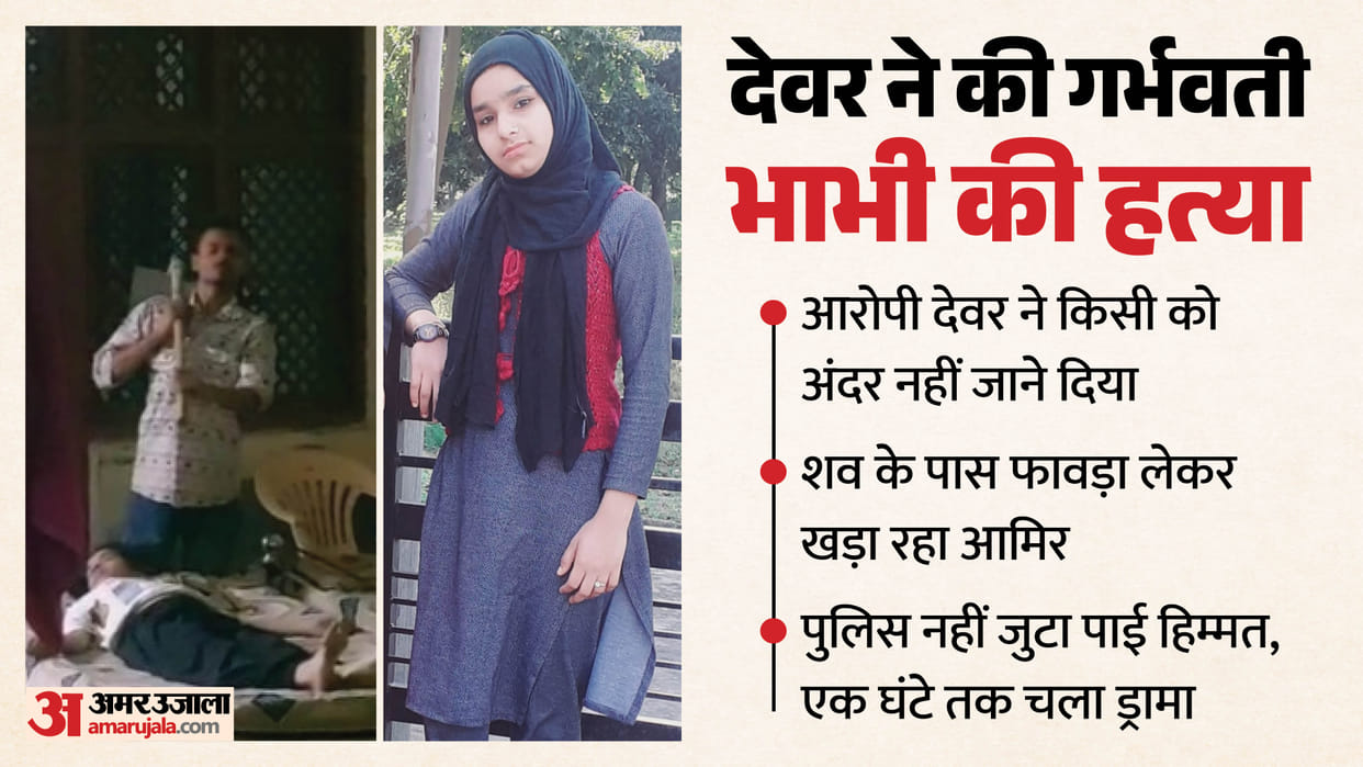 brother-in-law murders his pregnant sister-in-law Enraged over a love marriage In Saharanpur