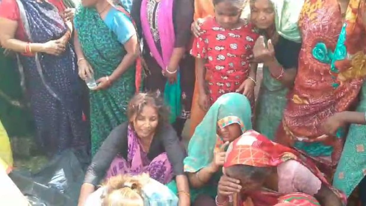 man found dead in a field on the side of the highway in Pilibhit