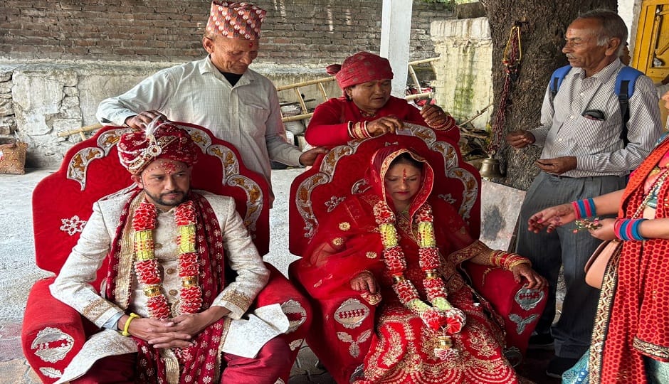Nepal's daughter becomes Bageshwar's daughter-in-law