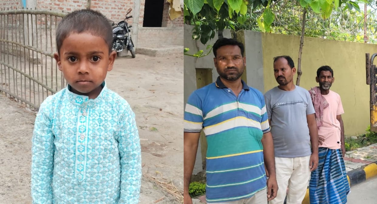 Bihar Missing boy found dead near canal after three days