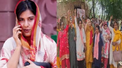Women Protest Outside SP MP Iqra Hasan’s Residence Over Opposition to Women’s Reservation Bill