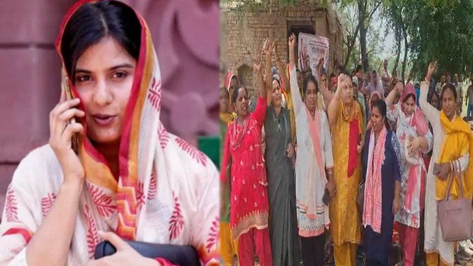 Women Protest Outside SP MP Iqra Hasan’s Residence Over Opposition to Women’s Reservation Bill
