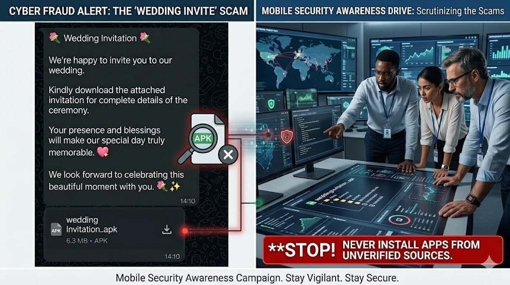 WhatsApp Wedding Invite Scam: Bengaluru Man Loses Rs 5 Lakh After Downloading APK File