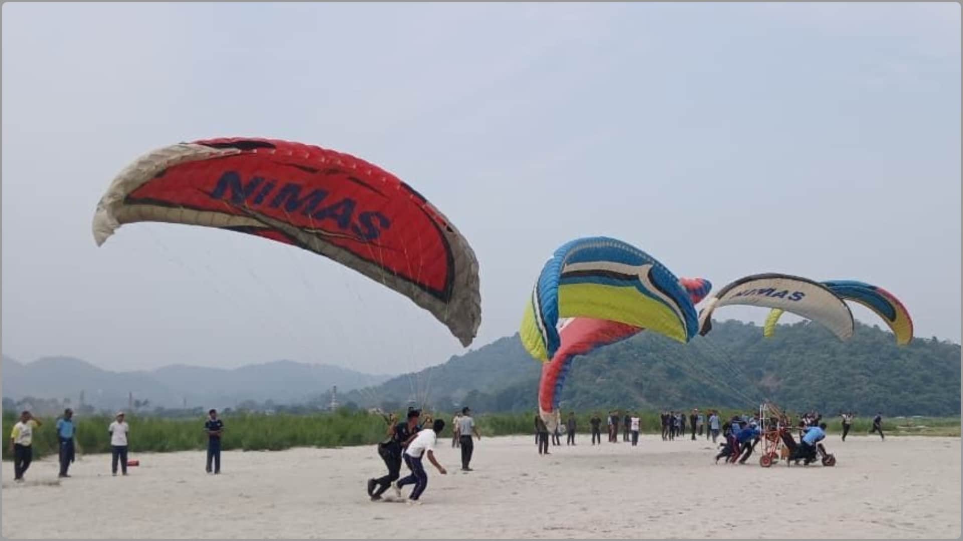 NCC: Basic Paramotor Training begins for the first time in Guwahati, DG NCC reviews training