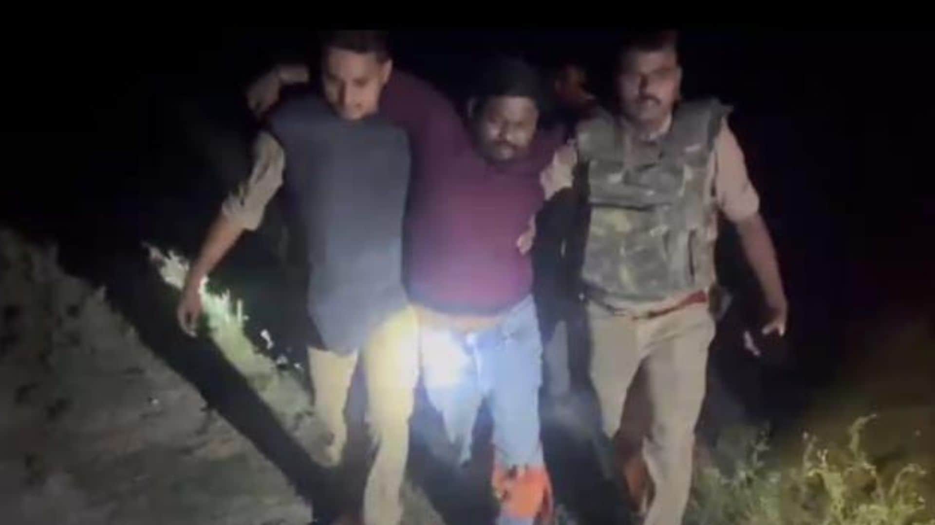 पुलिस के गिरफ्त में आरोपी
