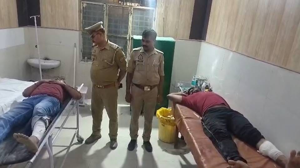 Two Criminals Arrested during Encounter with Police Who Robbed Parents of SSB Jawan in Raebareli