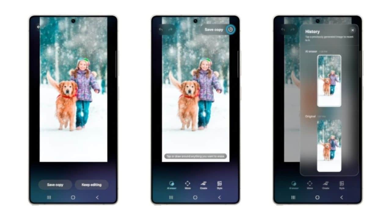 samsung one ui 8 5 update galaxy ai features for older devices rollout