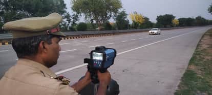 Horror Speed on Yamuna Expressway: Car at 176 Kmph Escapes Camera Capture