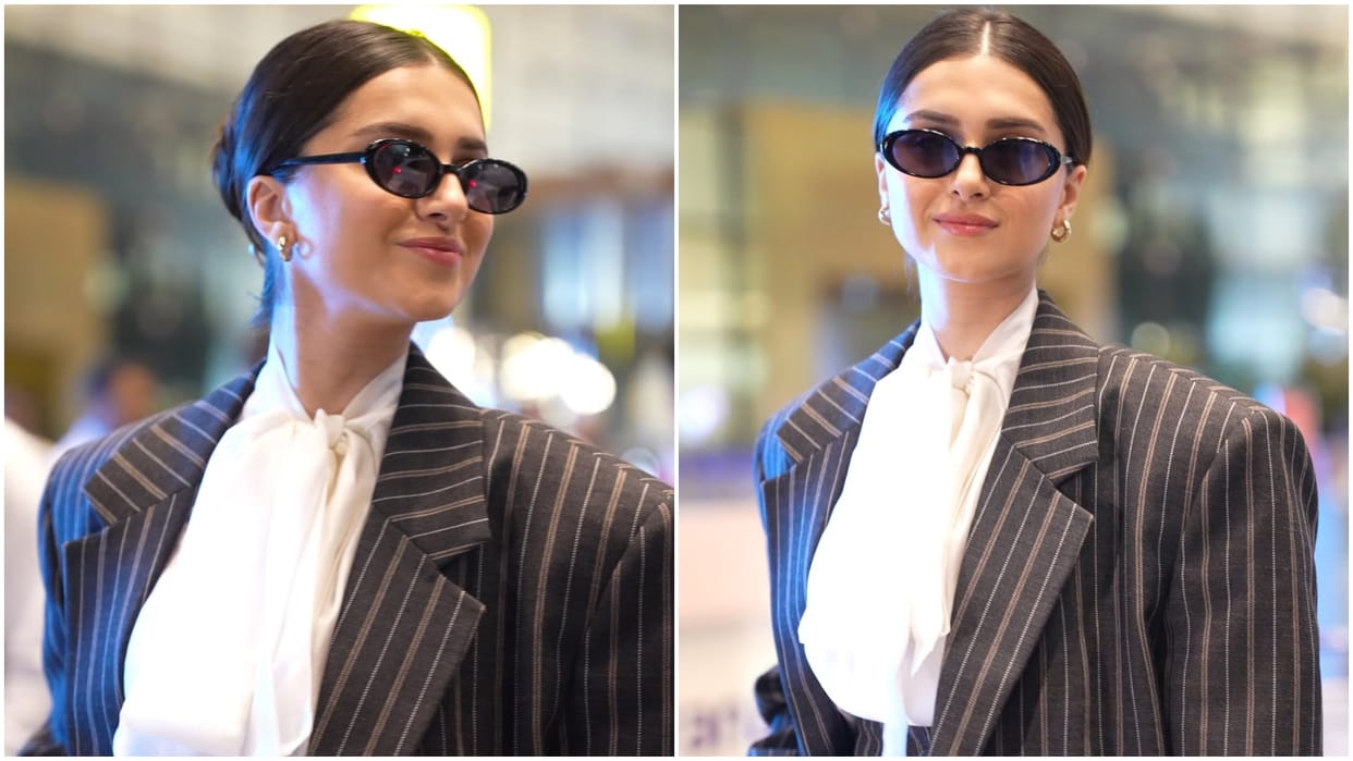 Tara Sutaria Stylish Airport Look Sparks Cannes Film Festival 2026 Departure Buzz After Alia Bhatt Has Reached