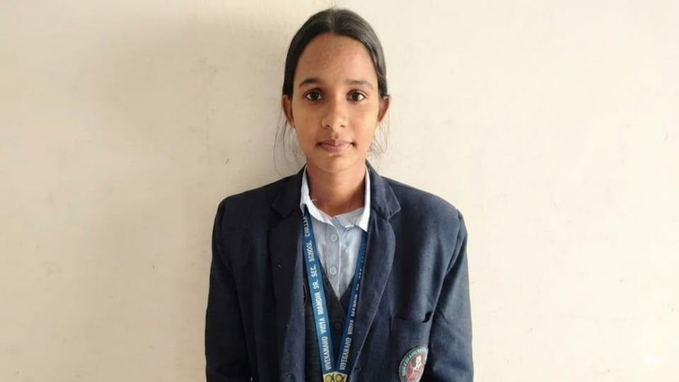 Deepika topped the 12th class after eight hours of self-study