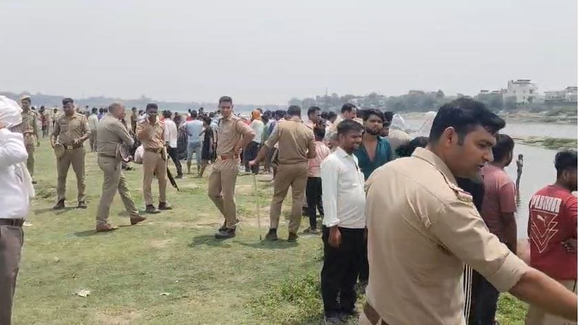 Five Youths Drown While Taking Dip in Yamuna at Agra’s Balkeshwar Ghat