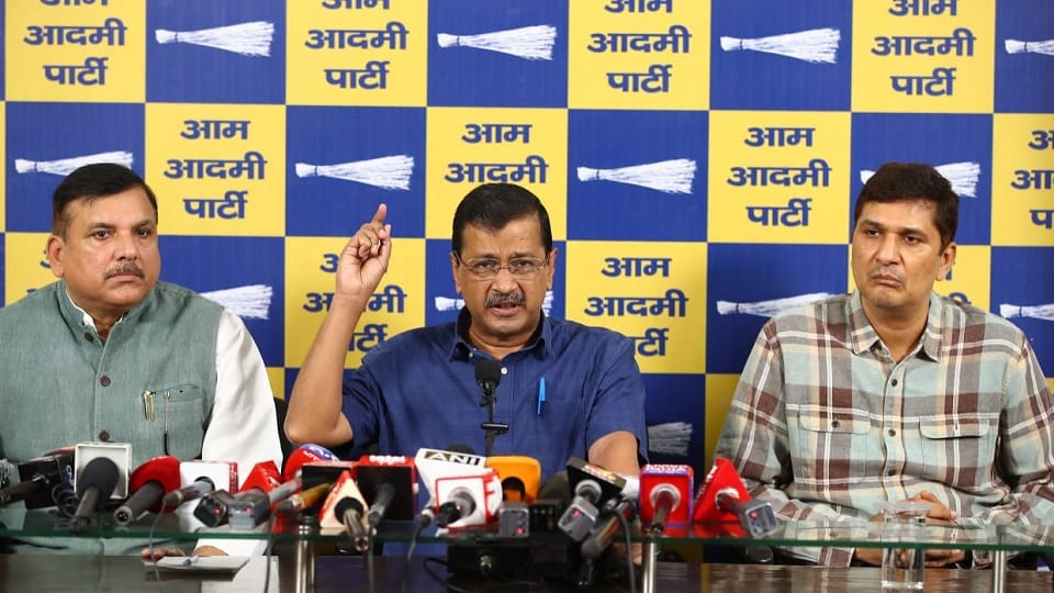 Arvind Kejriwal attacks BJP over NEET paper leak