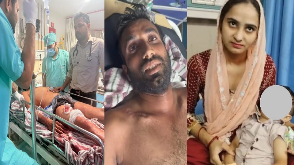 UP: Bloodshed at Valima's feast in Meerut, firing entered the pavilion, two brothers and a children injured