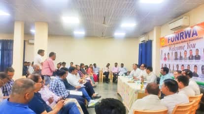 meeting was held with several RWAs along with Noida Authority officials at Phonerwa office in Noida