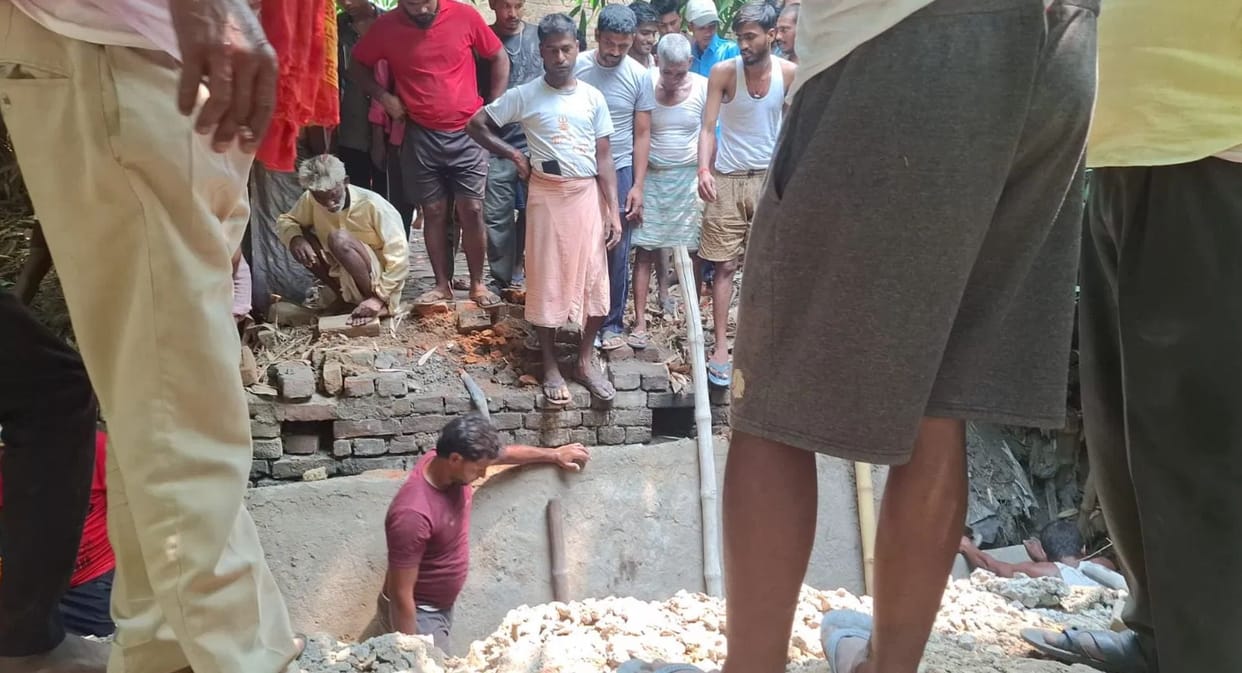 Bihar 17-Year-Old Bridge Collapses While Youths Were Chatting Several Buried in Pit Panic Grips Village