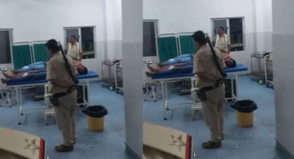 Bihar Late night gunfire rocked Patna two notorious criminals were shot in a police encounter