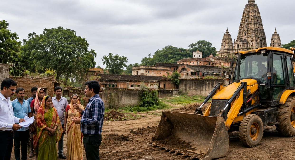 Bihar 32 Families in Bodh Gaya Get Eviction Notice Over Alleged Encroachment on Monastery Land