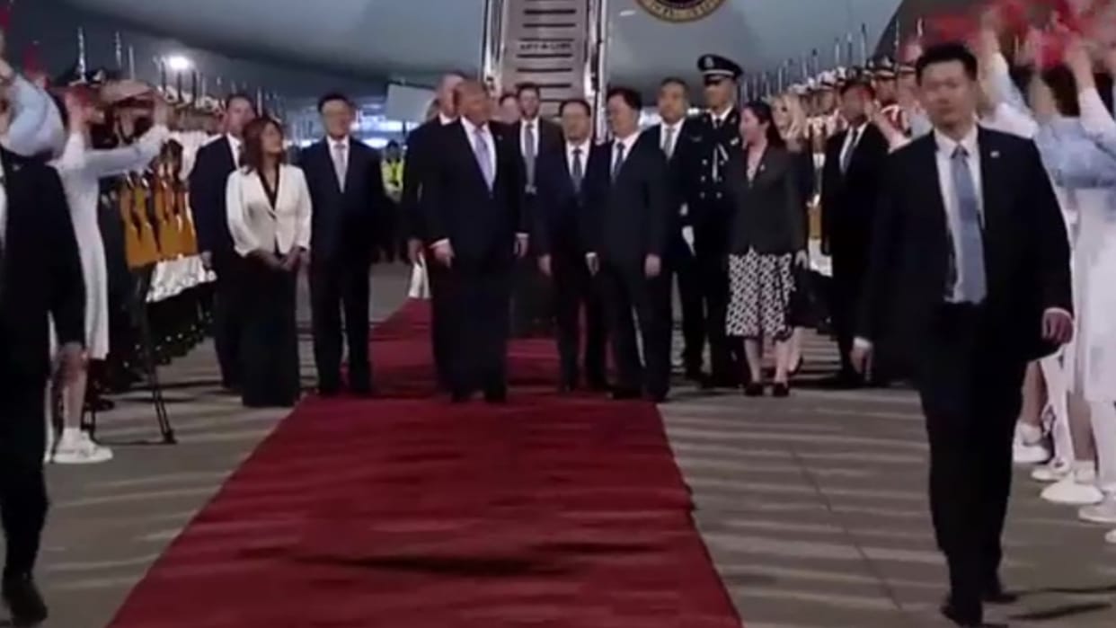 Trump to land in Beijing on Wednesday for talks with Xi