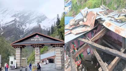 Himachal Weather: Heavy Rains Lash Dharamshala and Una; Storm Blows Away Roof of House in Juri