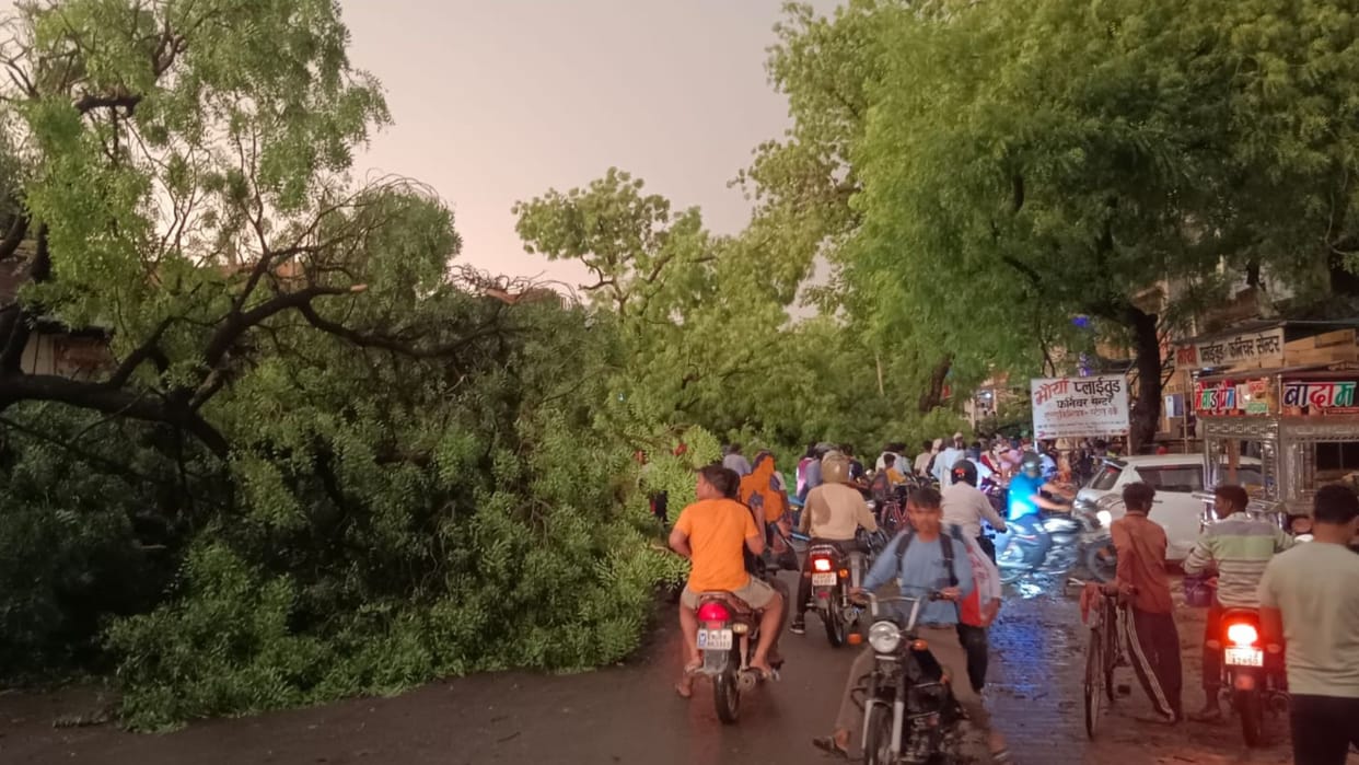 Fury of Storm Tin Sheds Sent Flying 10 Lives Lost—Including Two Decapitated Over 30 Injured