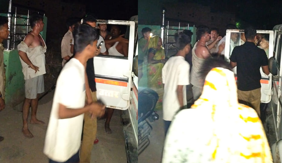 Farrukhabad: In Nawabganj, youths attacked a constable and chased him down, beating him repeatedly