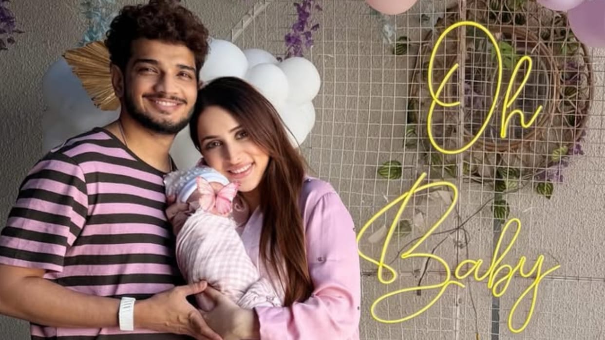 Munawar Faruqui And His Wife Mehzabeen Coatwala Baby Girl Name Is Barirah