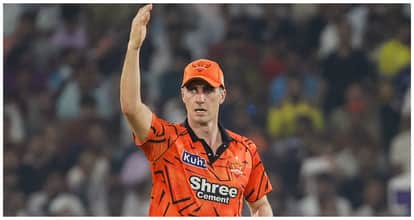 SRH Captain Pat Cummins Fined Rs 12 Lakh for Slow Over Rate Against GT; IPL 2026